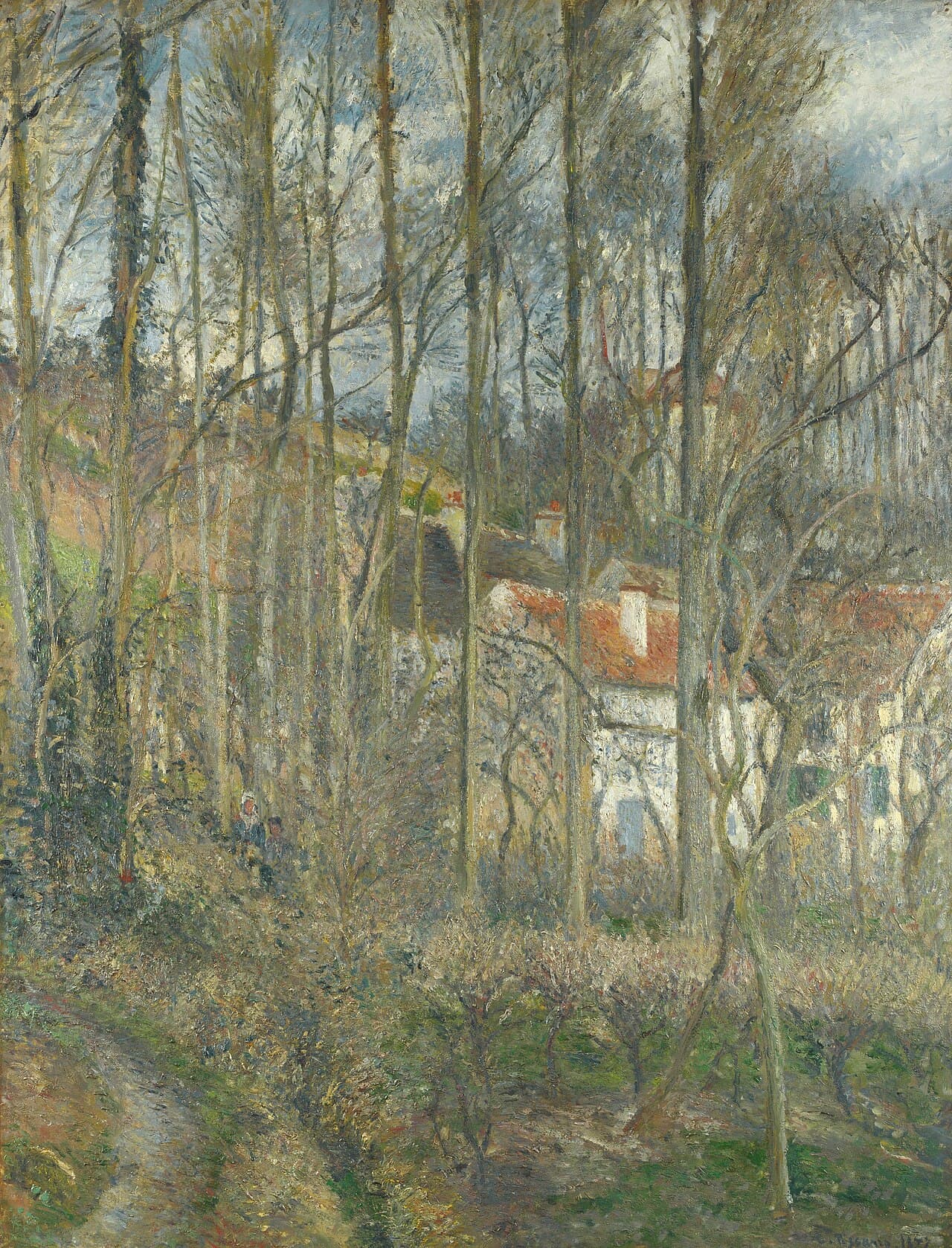 The Côte des Bœufs at L'Hermitage (1877)