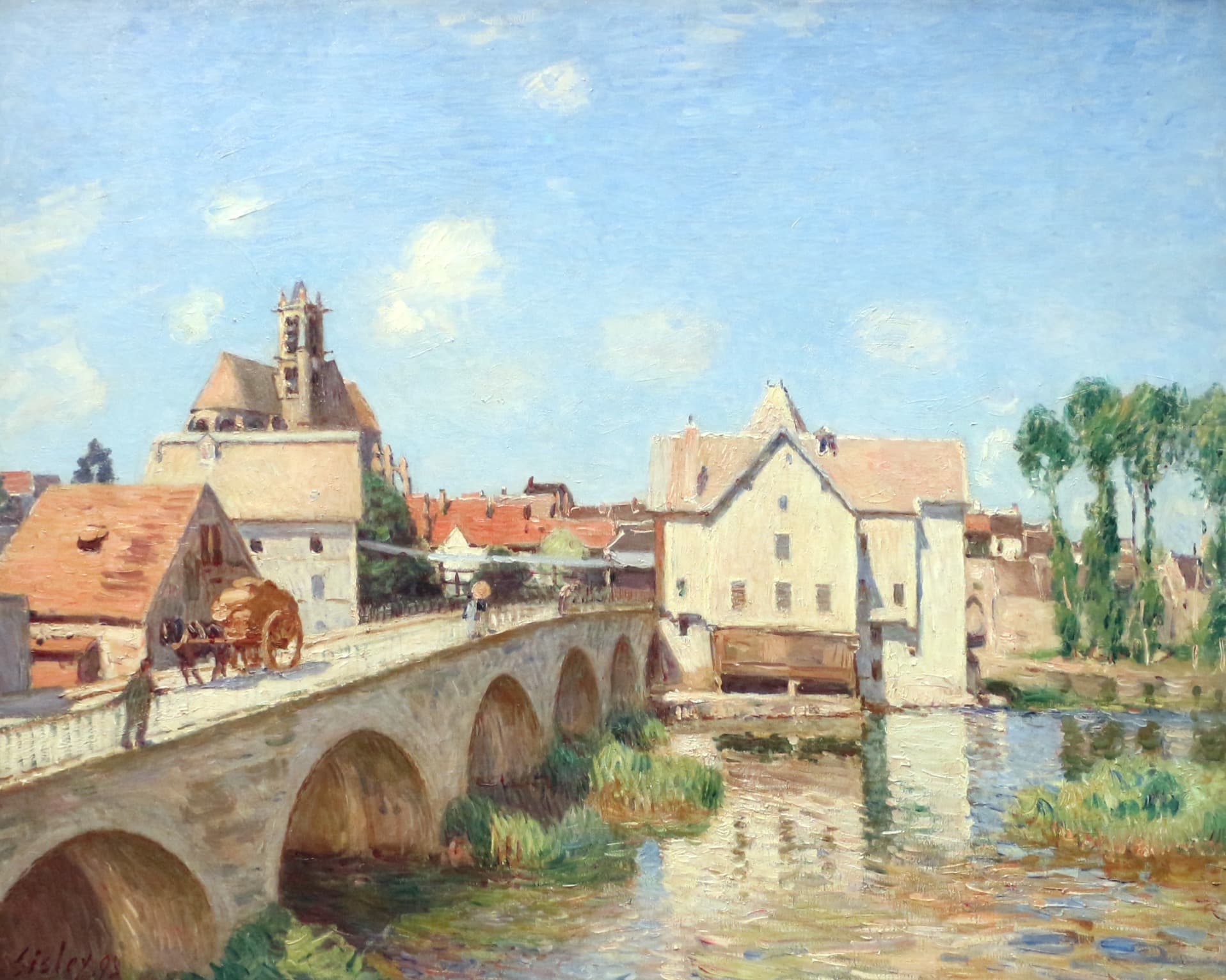 The Bridge at Moret (1893)