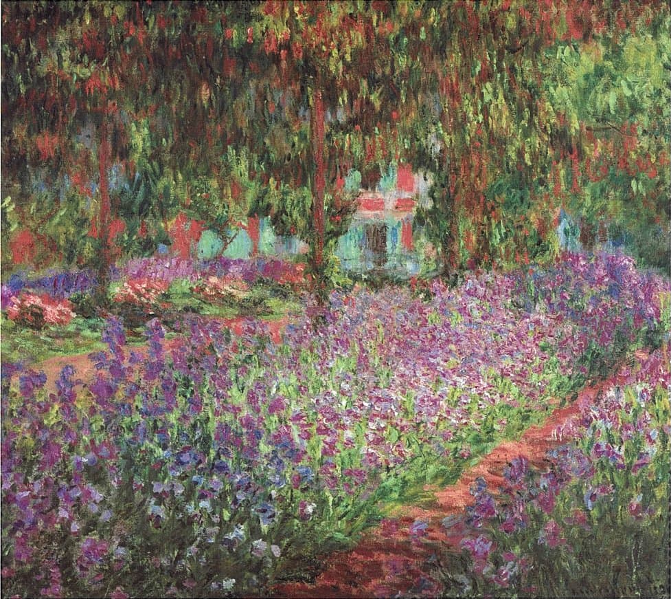 The artist's garden at Giverny (1900)