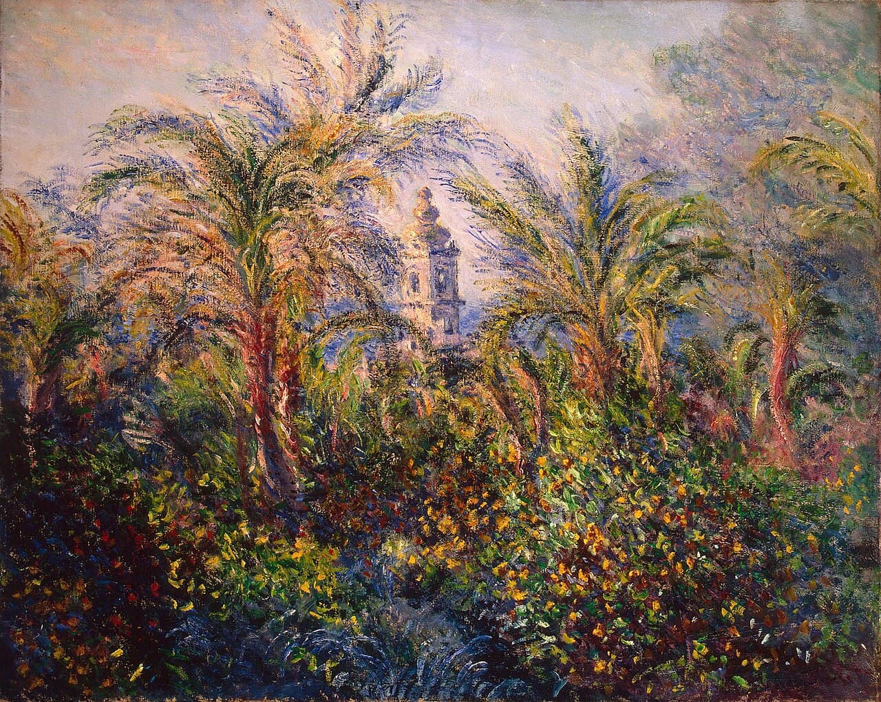 Garden at Bordighera, Impression of Morning (1884)