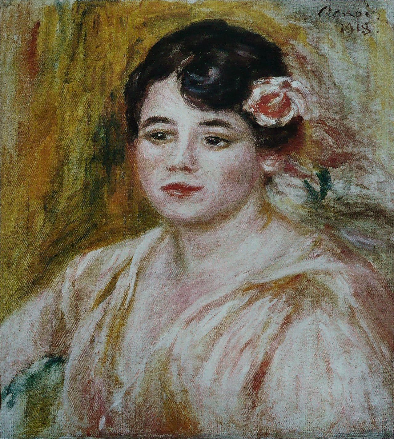 Portrait of Adèle Besson (1918)