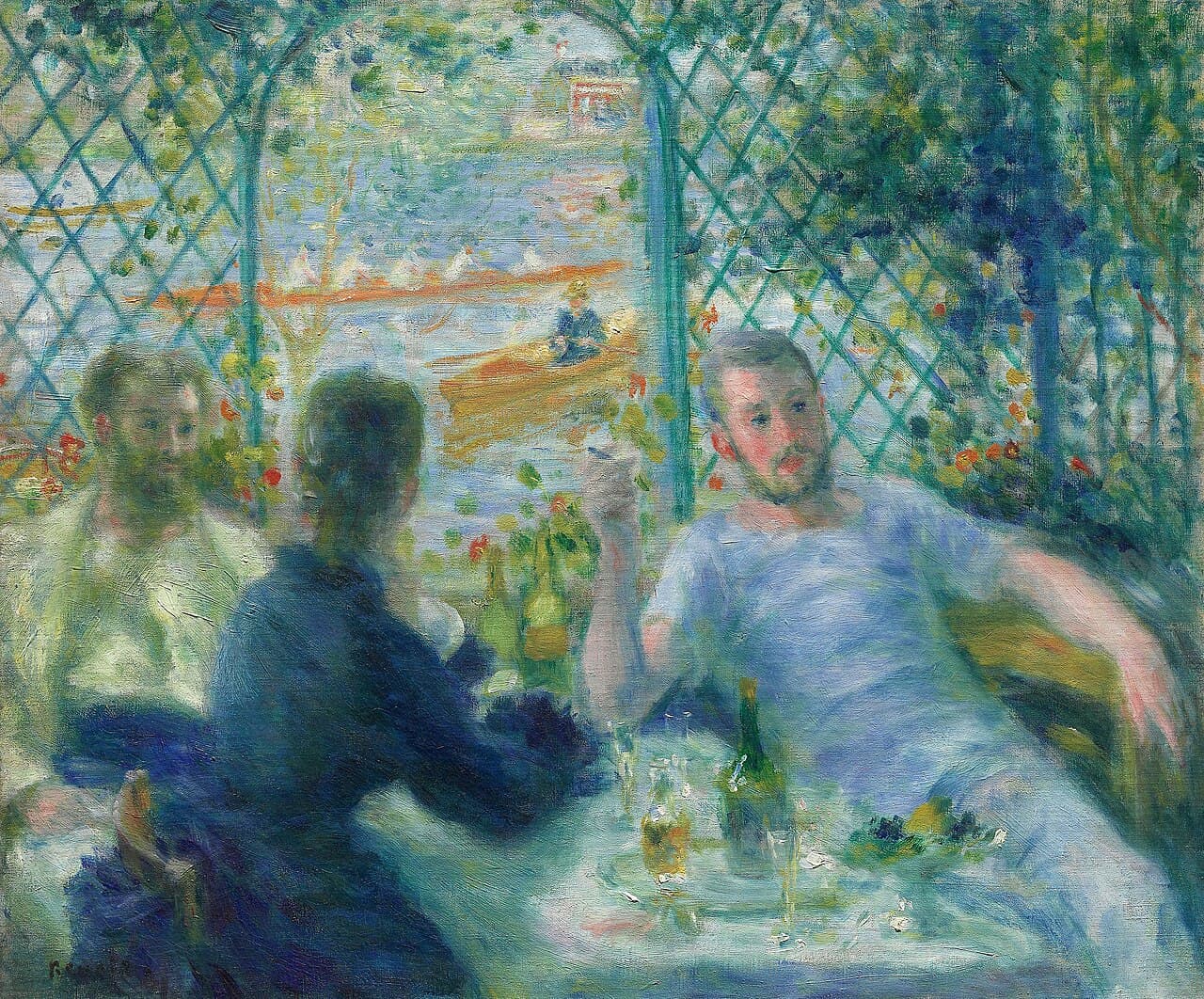 Lunch at the Restaurant Fournaise (1875)