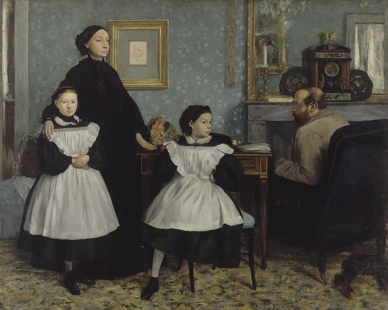 The Bellelli Family by Edgar Degas (1858)