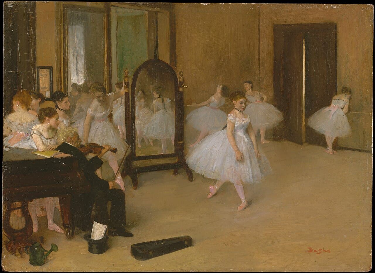 The Dancing Class (1870)
