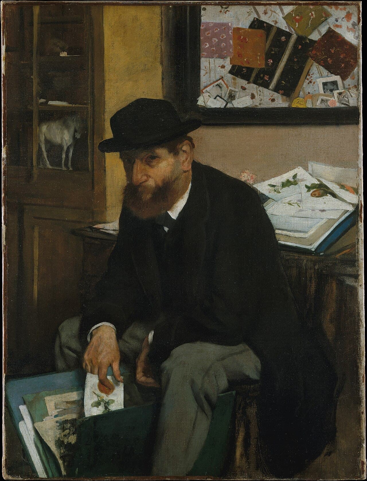 The Collector of Prints (1866)