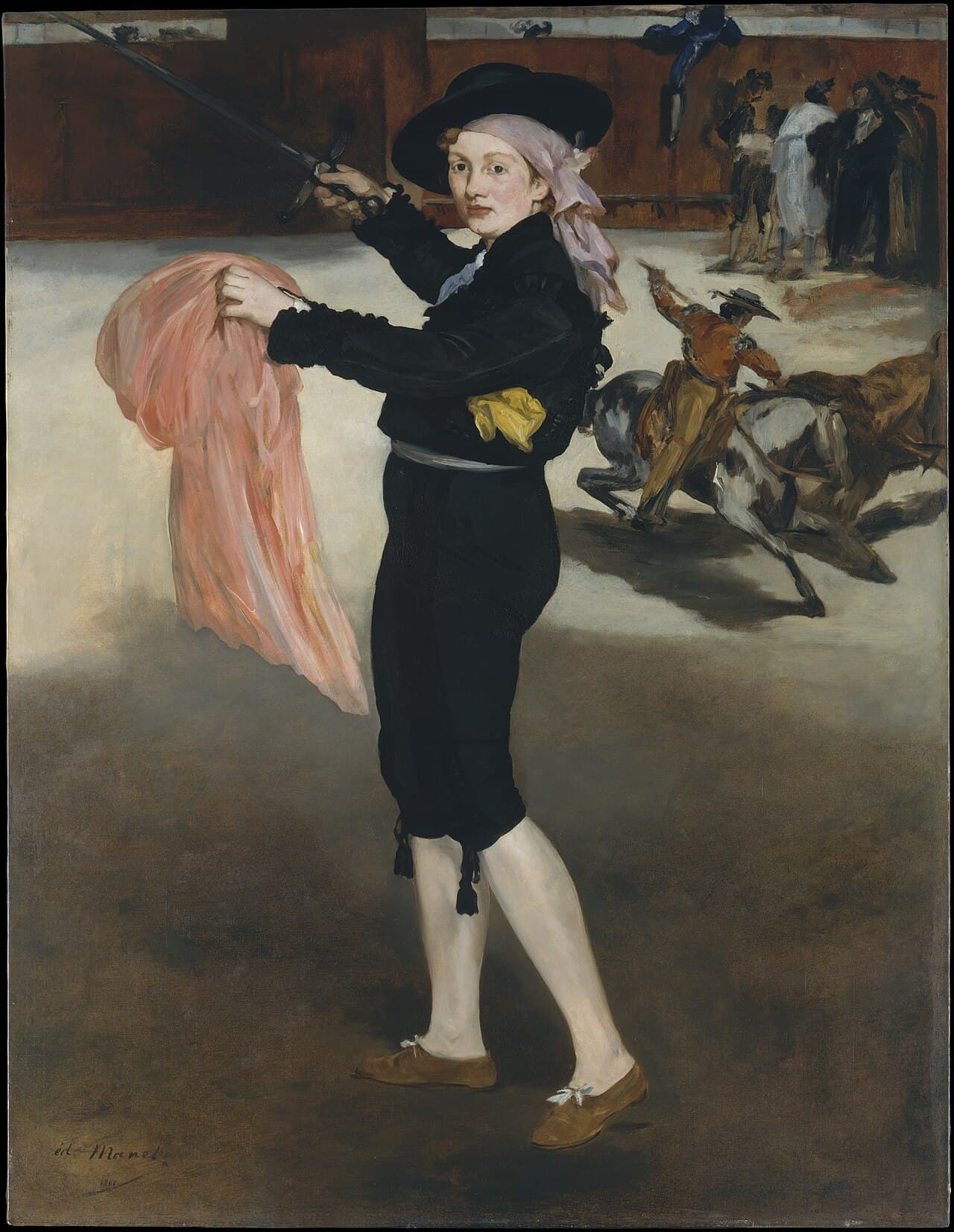 Mademoiselle V. . . in the Costume of an Espada (1862)
