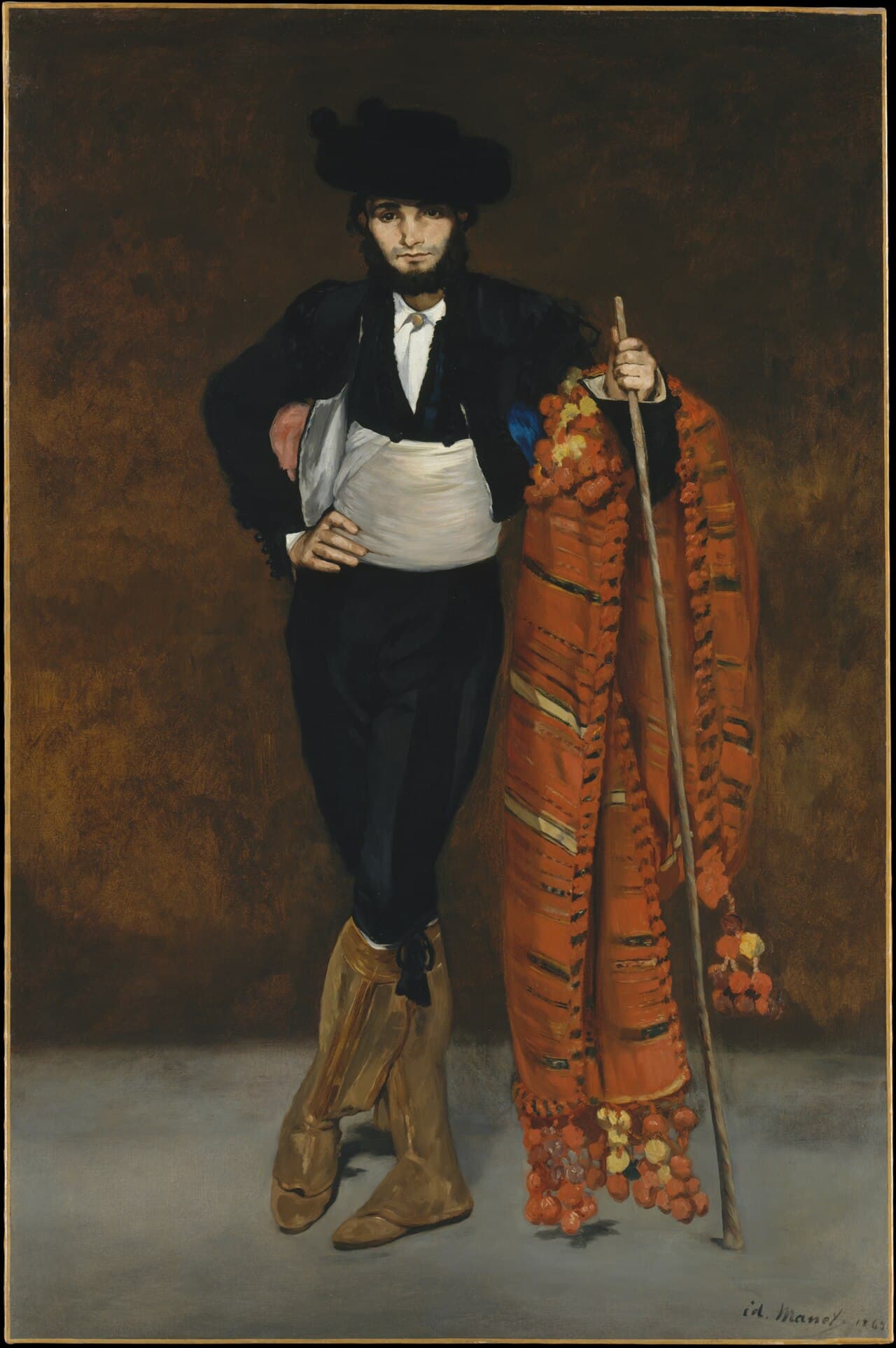 Young man in Mayo costume (1863)