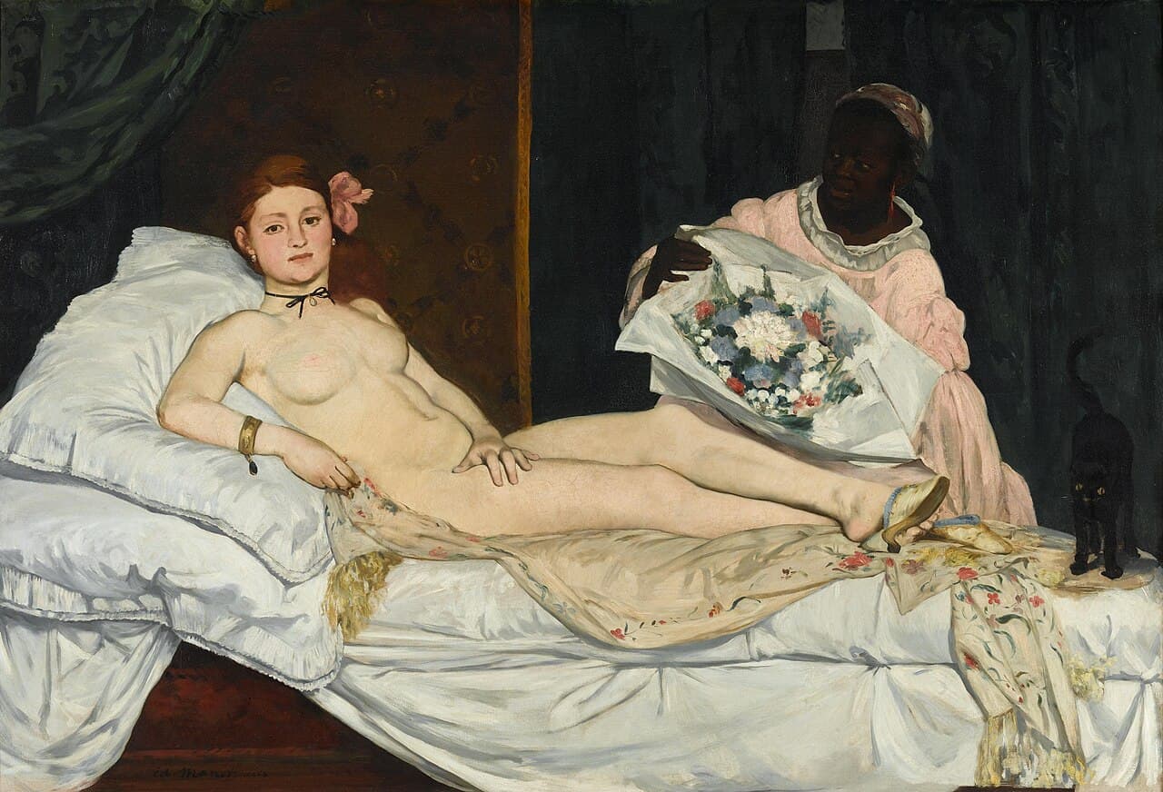 Olympia by Édouard Manet (1863)
