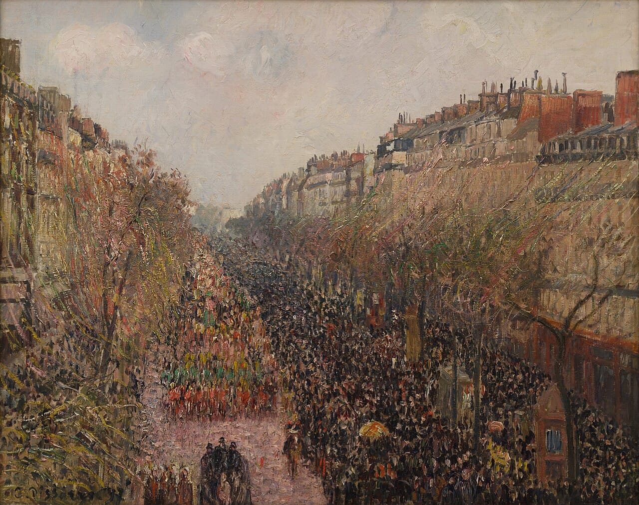 Boulevard Montmartre, Mardi Gras (1897)