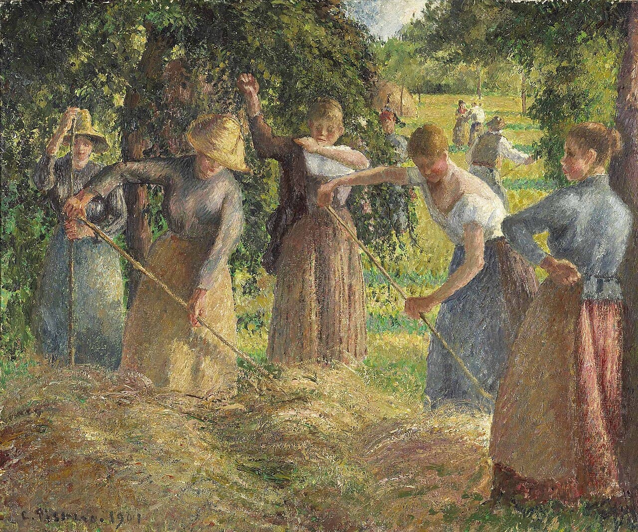 Hay Harvest at Éragny (1901)
