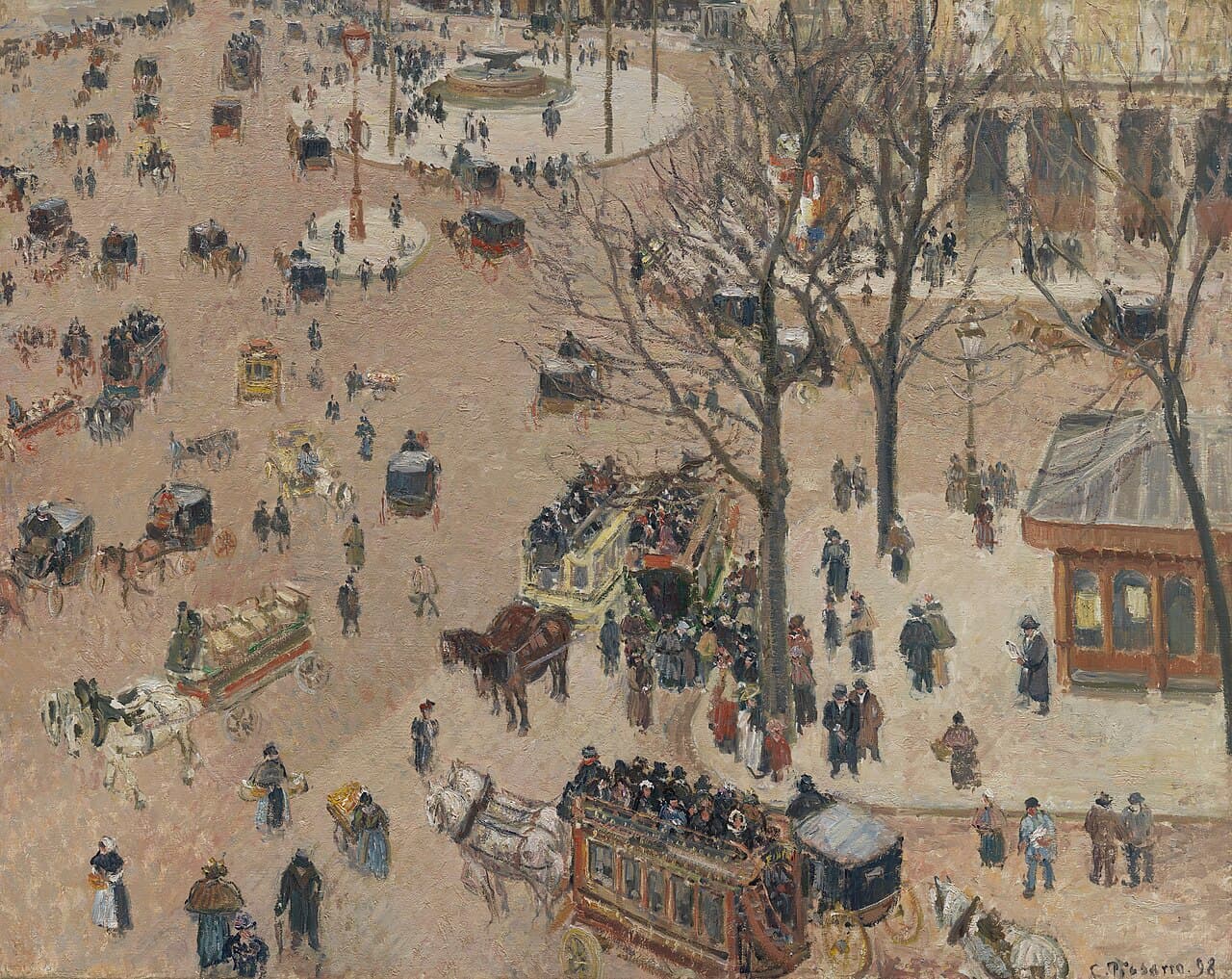 La Place du Théâtre Français (1898)