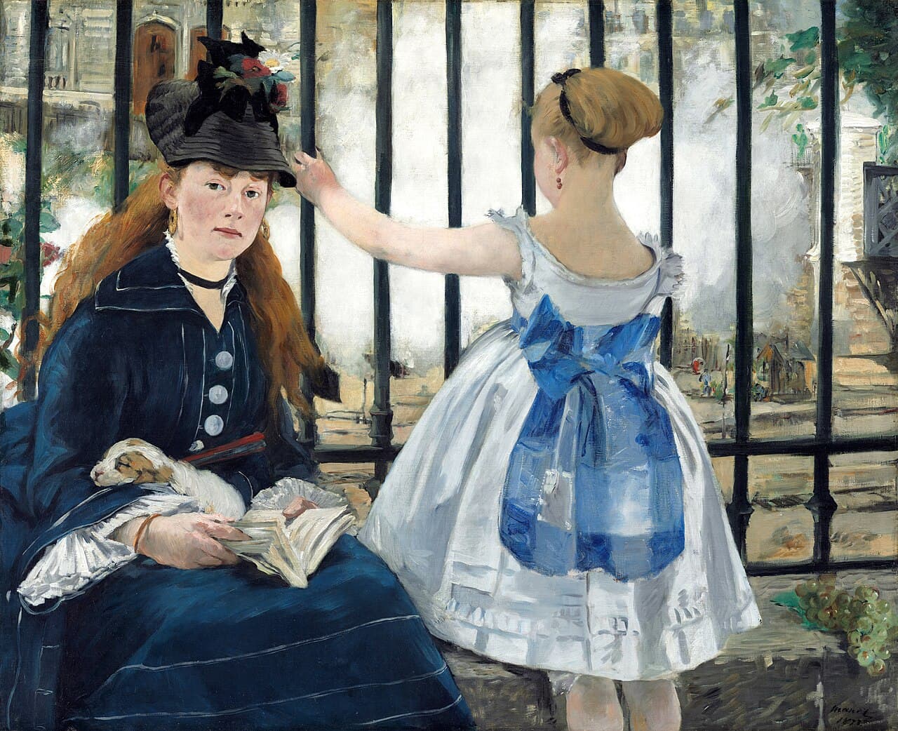 The Railway by Édouard Manet (1873)
