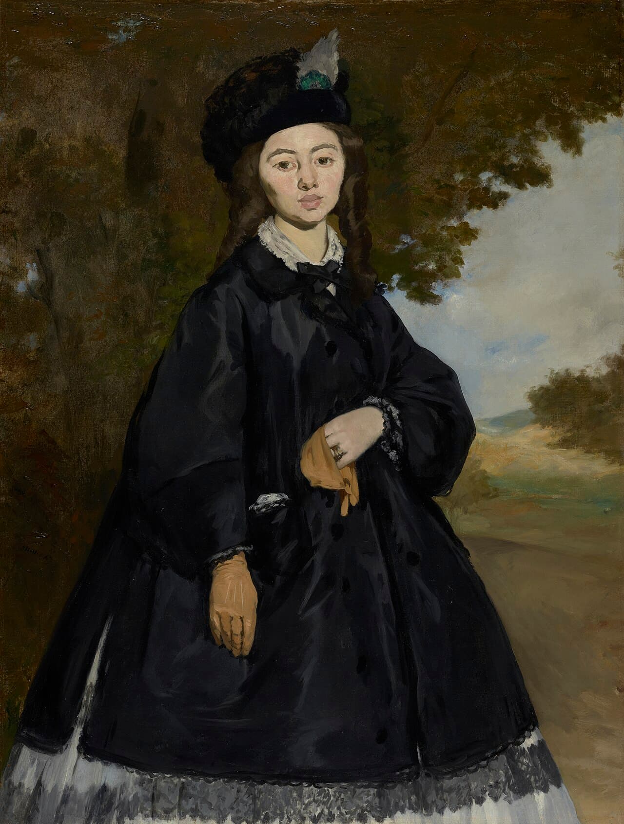 Portrait of Madame Brunet (1860)