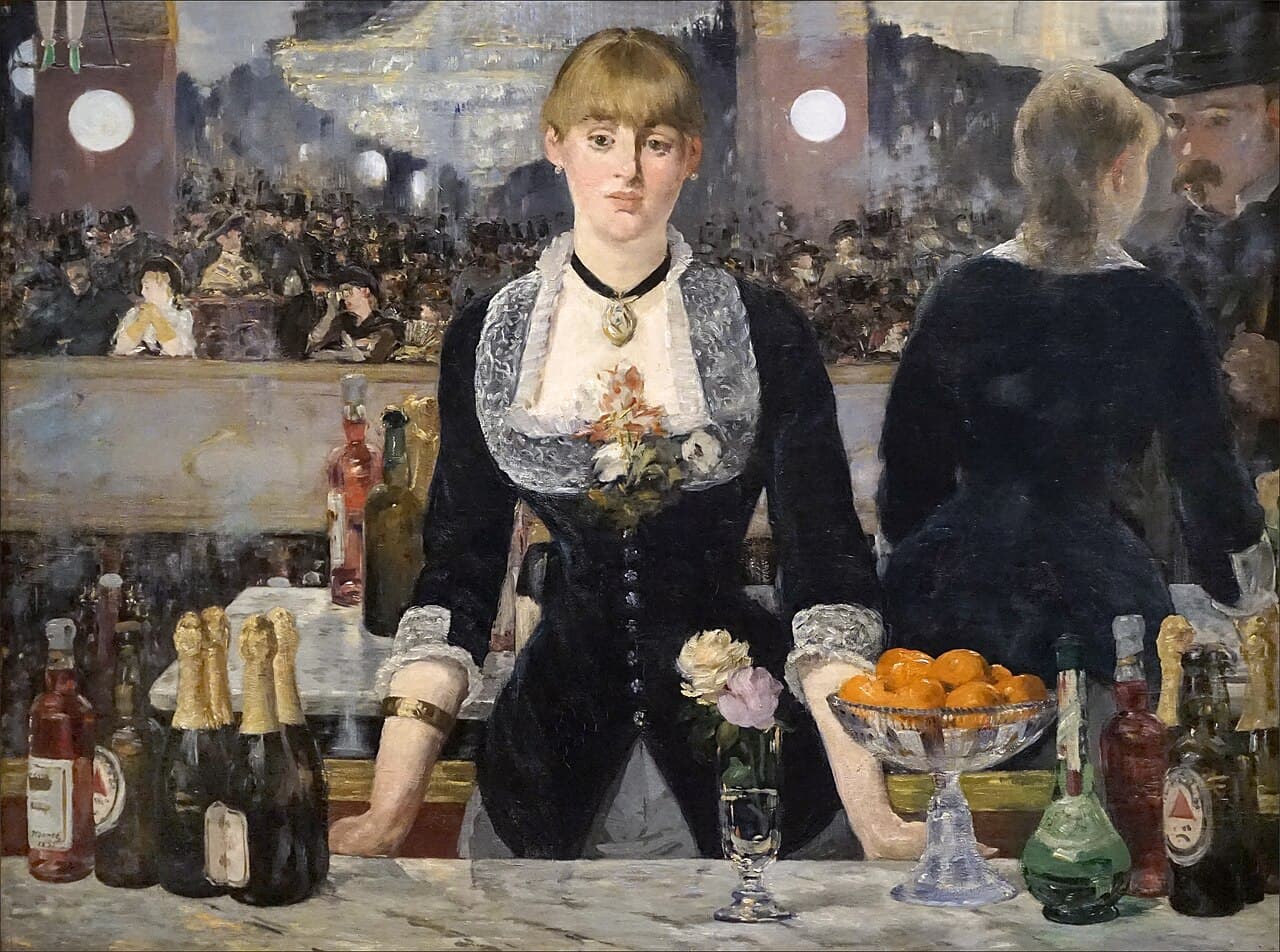 A Bar at the Folies-Bergère by Édouard Manet (1882)