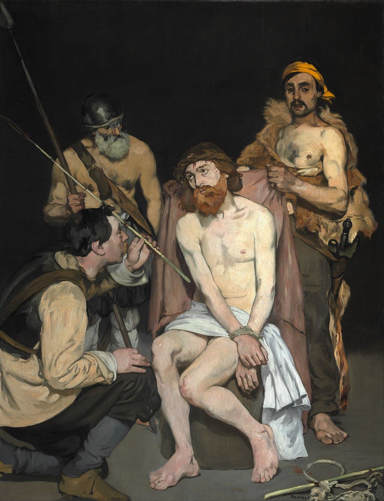 Jesus Mocked by the Soldiers (1865)