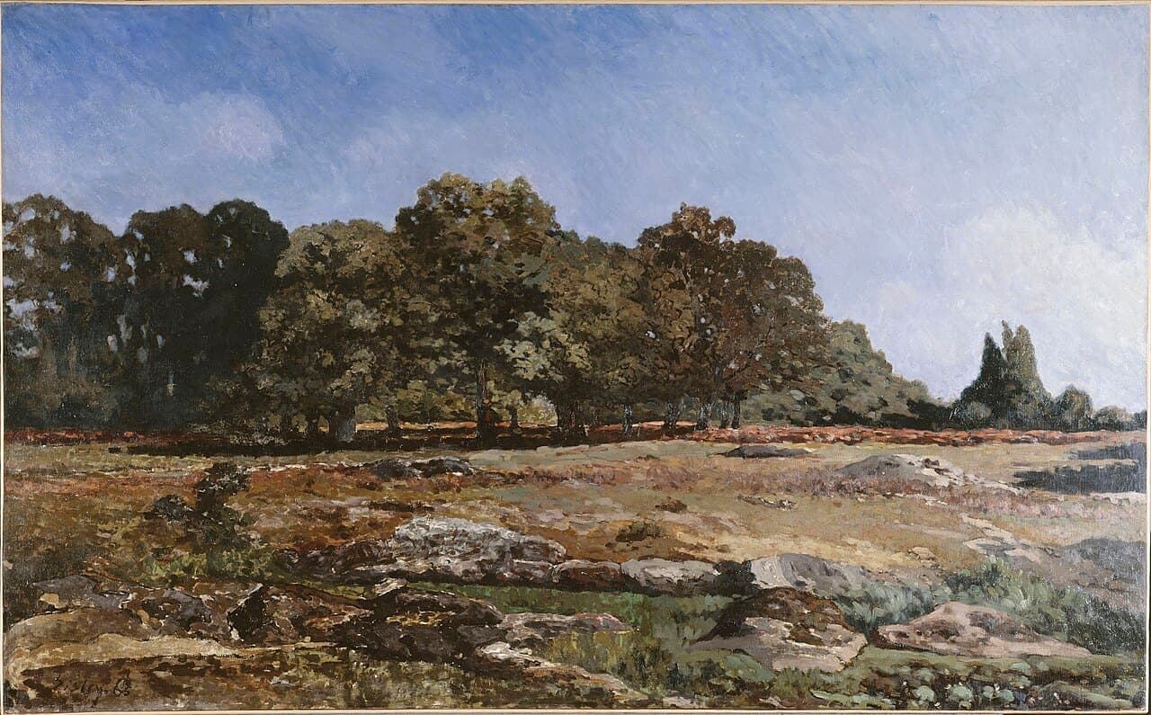 Avenue of Chestnut Trees in La Celle-Saint-Cloud (1865)
