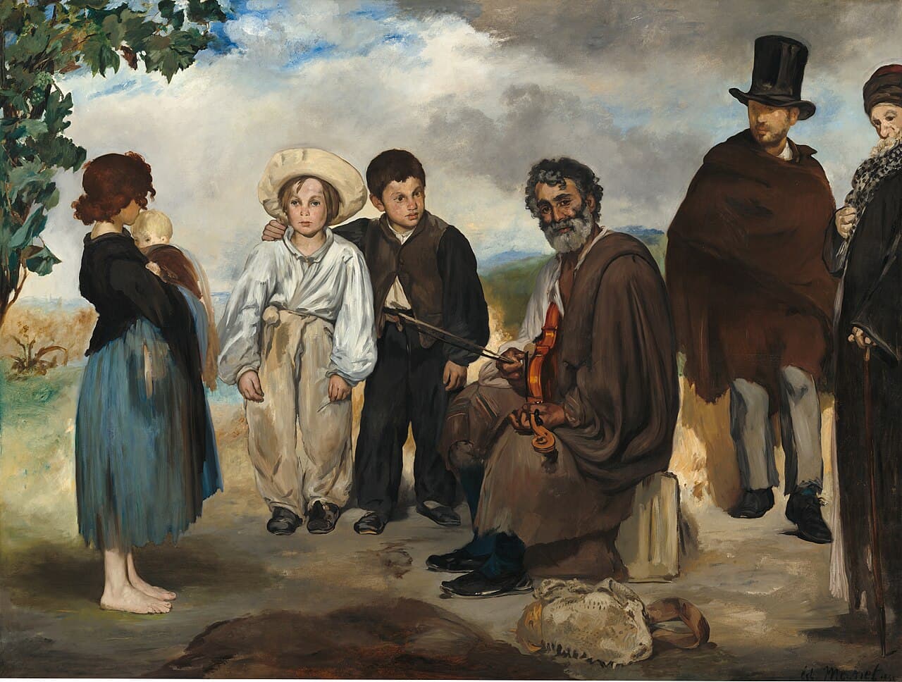 The Old Musician by Édouard Manet (1862)