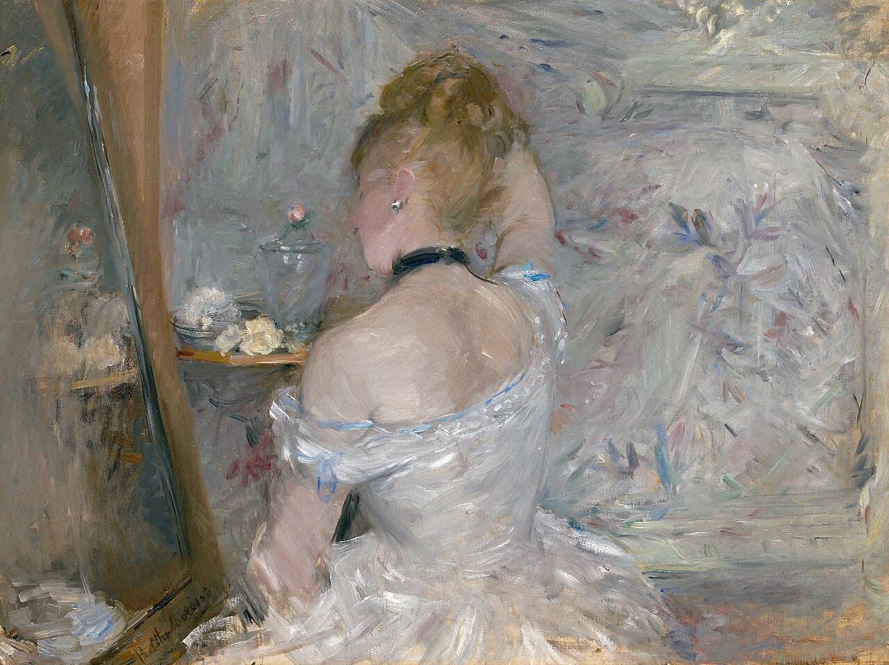 Woman at Her Toilette (1877)