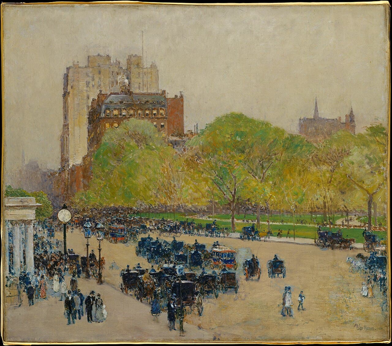 Spring Morning in the Heart of the City (1890)