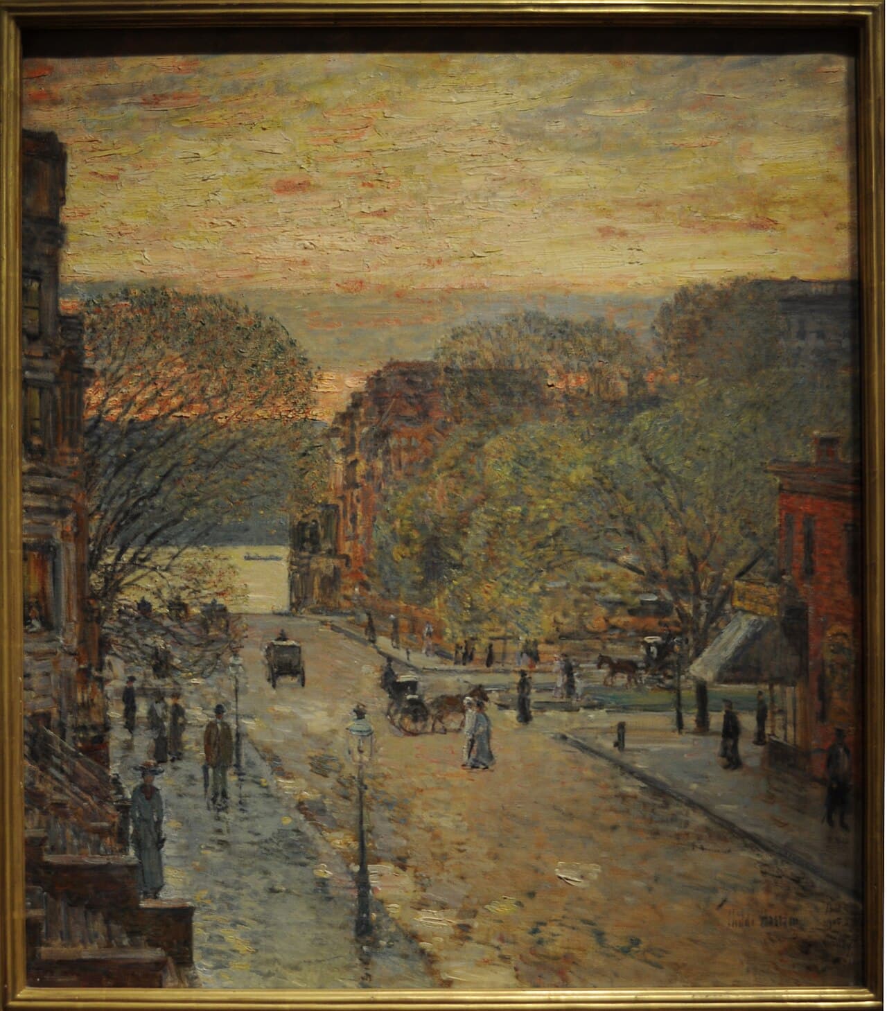 Spring on West 78th Street (1905)
