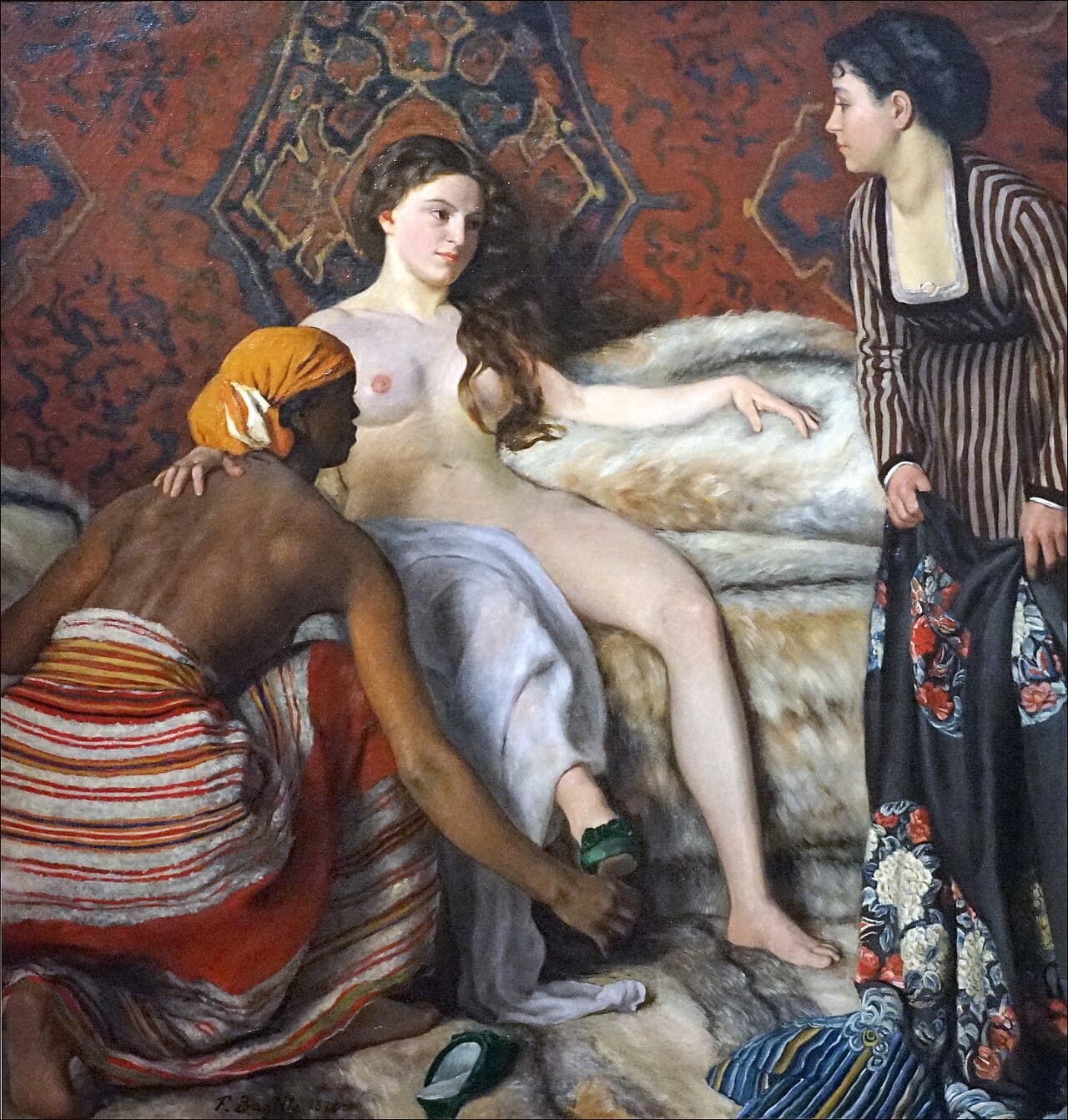 The Toilette by Frédéric Bazille (1870)