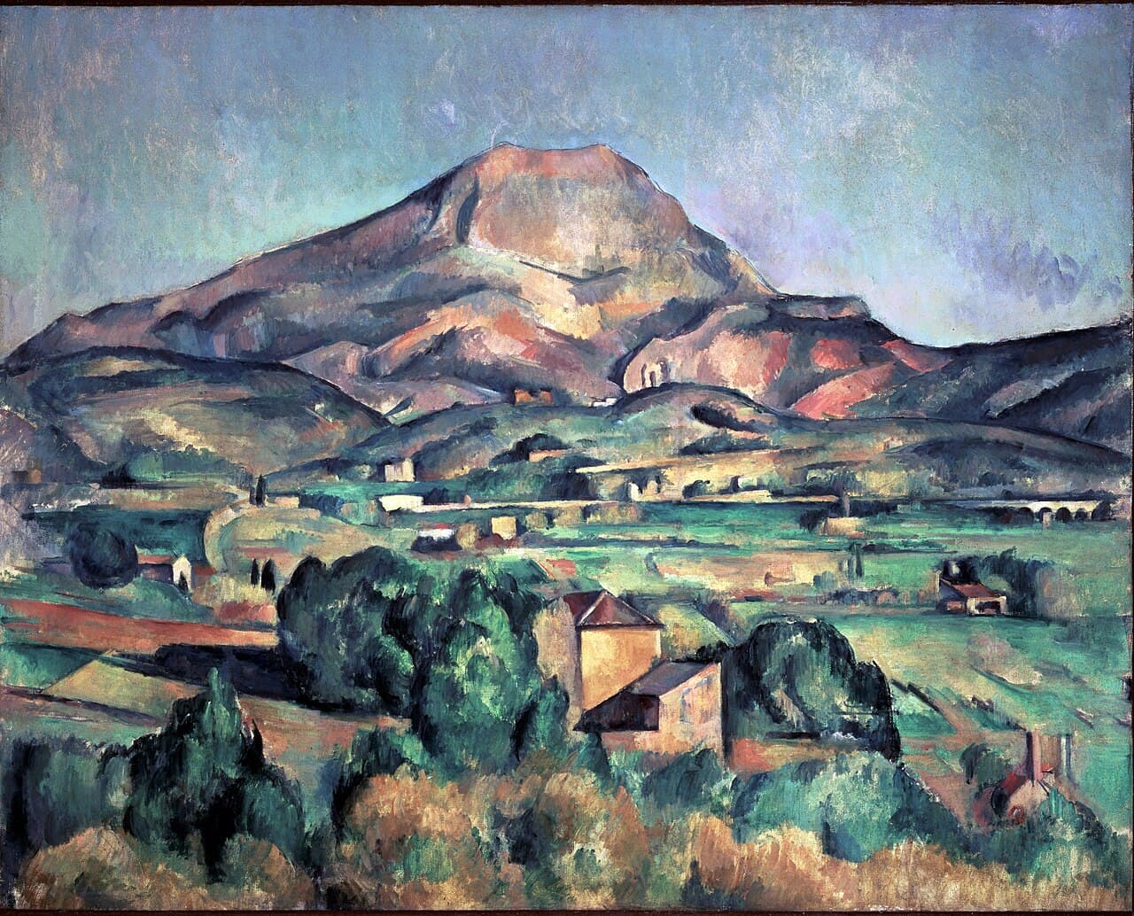 Mont Sainte-Victoire seen from Bellevue (1892)