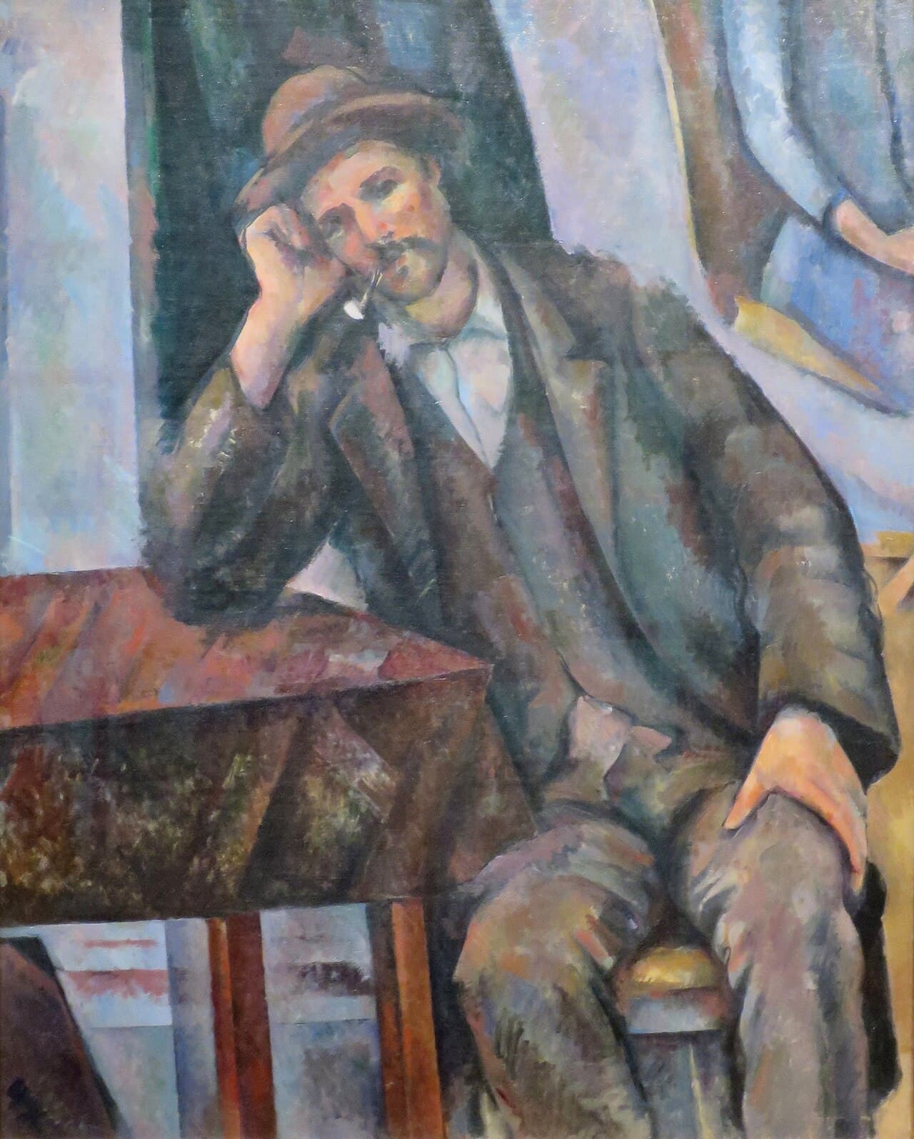 Man Smoking a Pipe (1897)