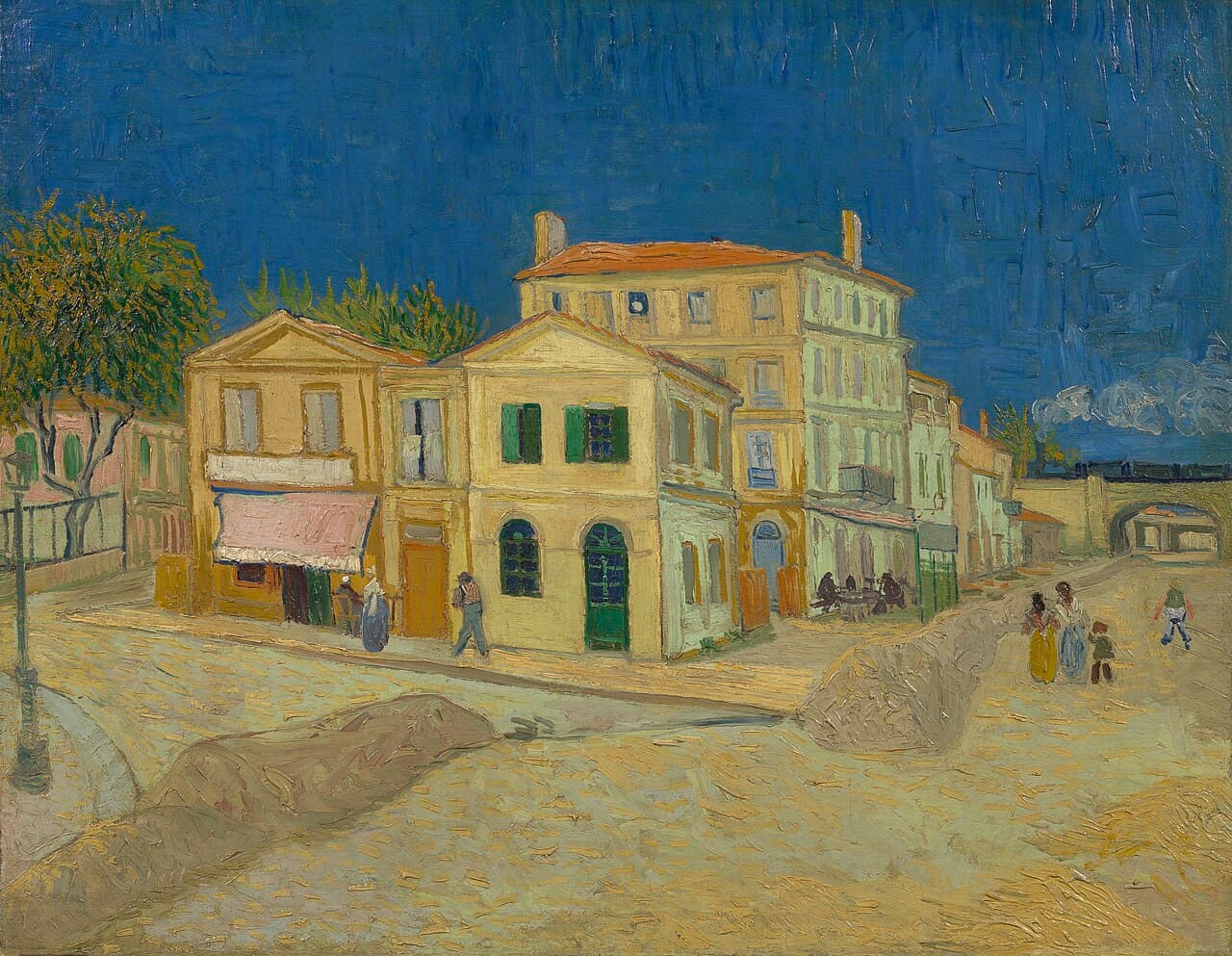The Yellow House by Vincent van Gogh (1888)