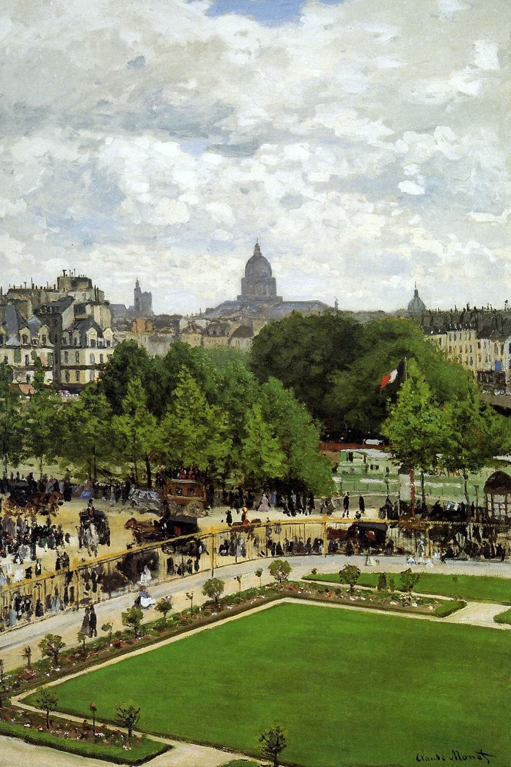 Garden of the Princess, Louvre (1867)