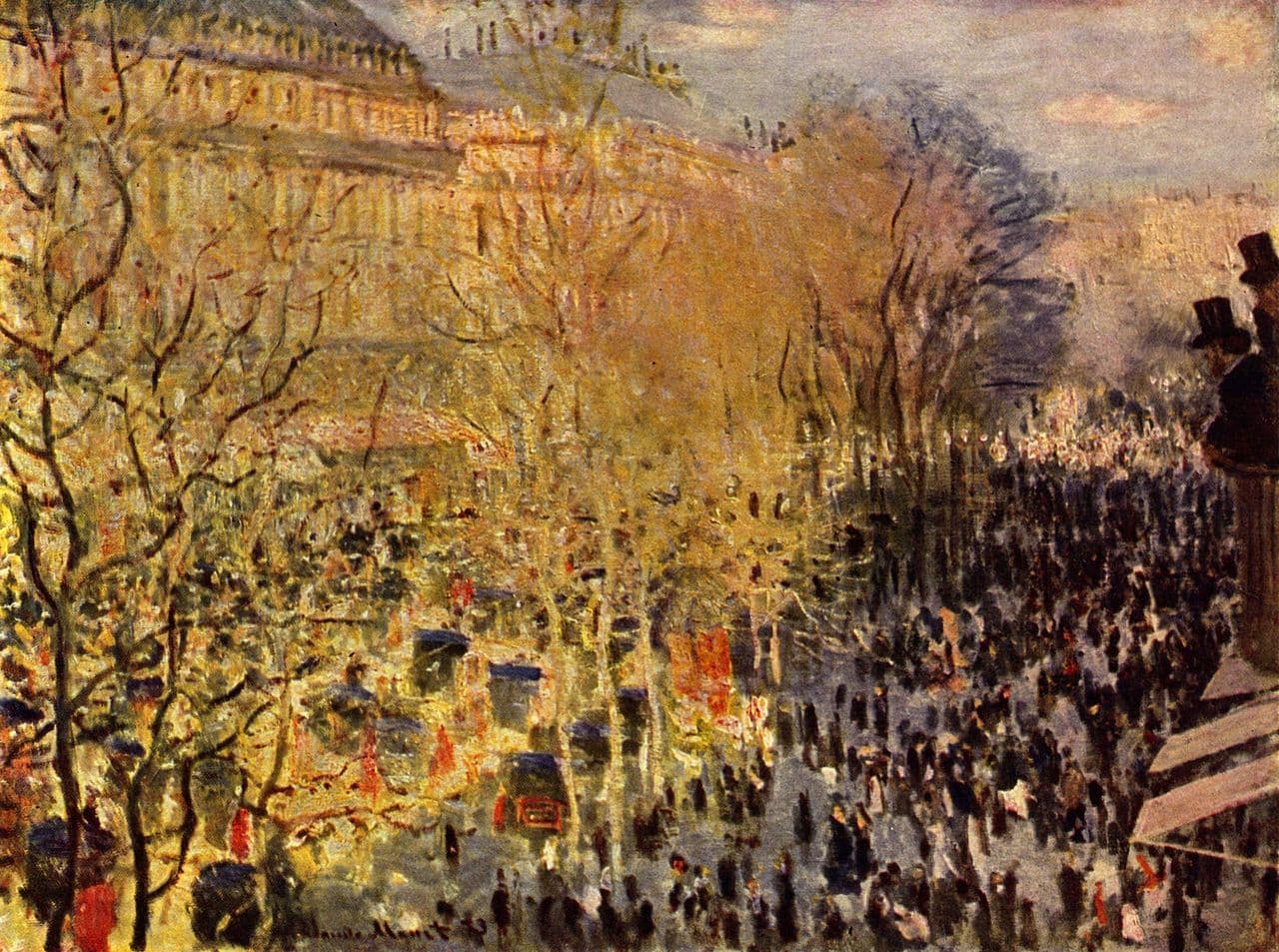 Carnaval Boulevard des Capucines (1873)