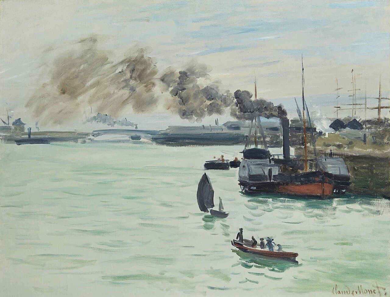 View of a Port (1871)