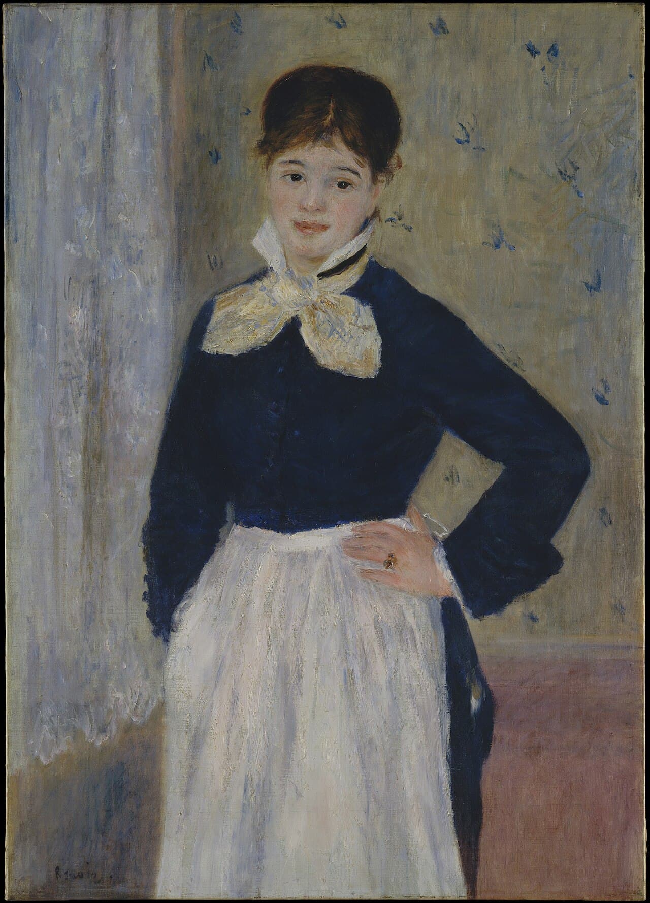 A Waitress at Duval's Restaurant (1875)