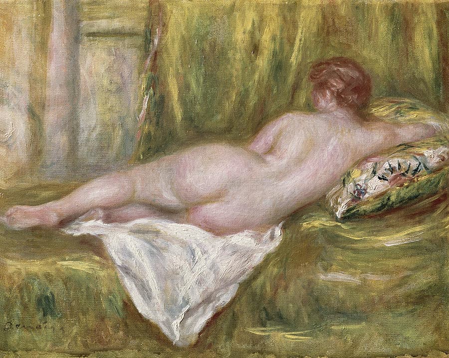 Reclining Nude, Seen from the Back (1909)