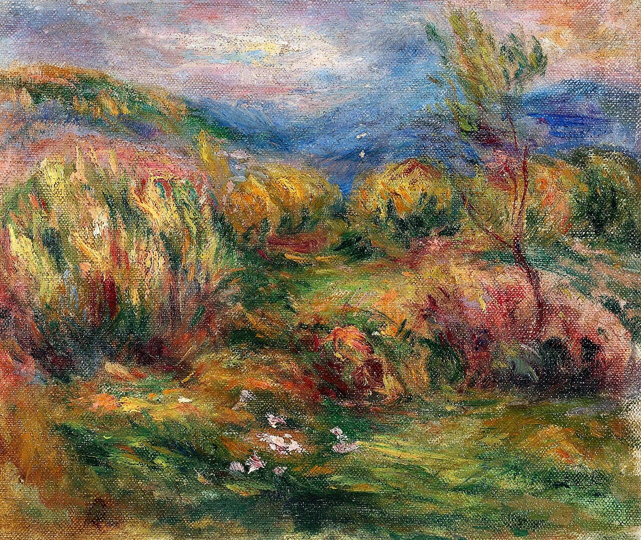 Landscape near Cagnes-sur-Mer (1909)