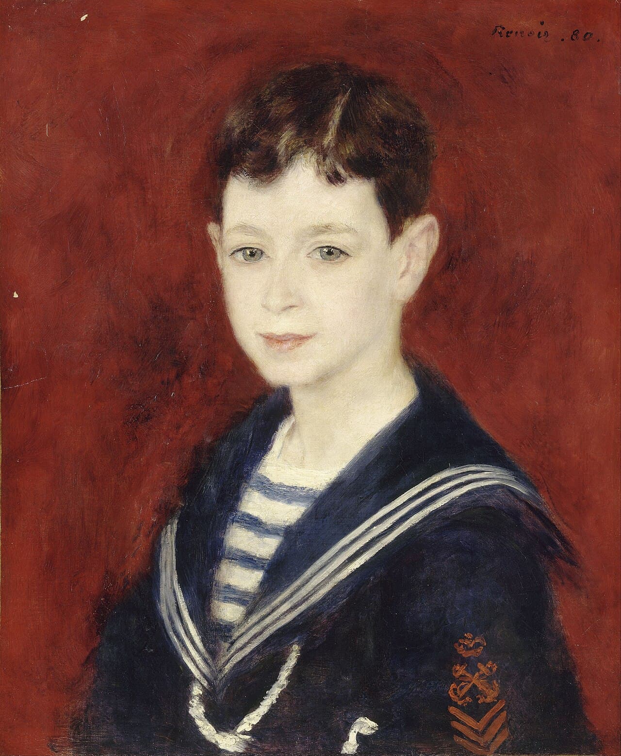 Fernand Halphen as a Boy (1880)