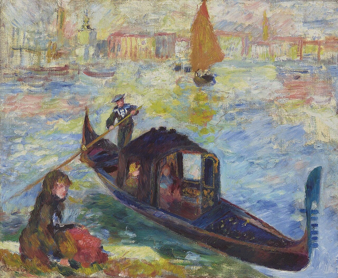Gondola, Venice (1881)