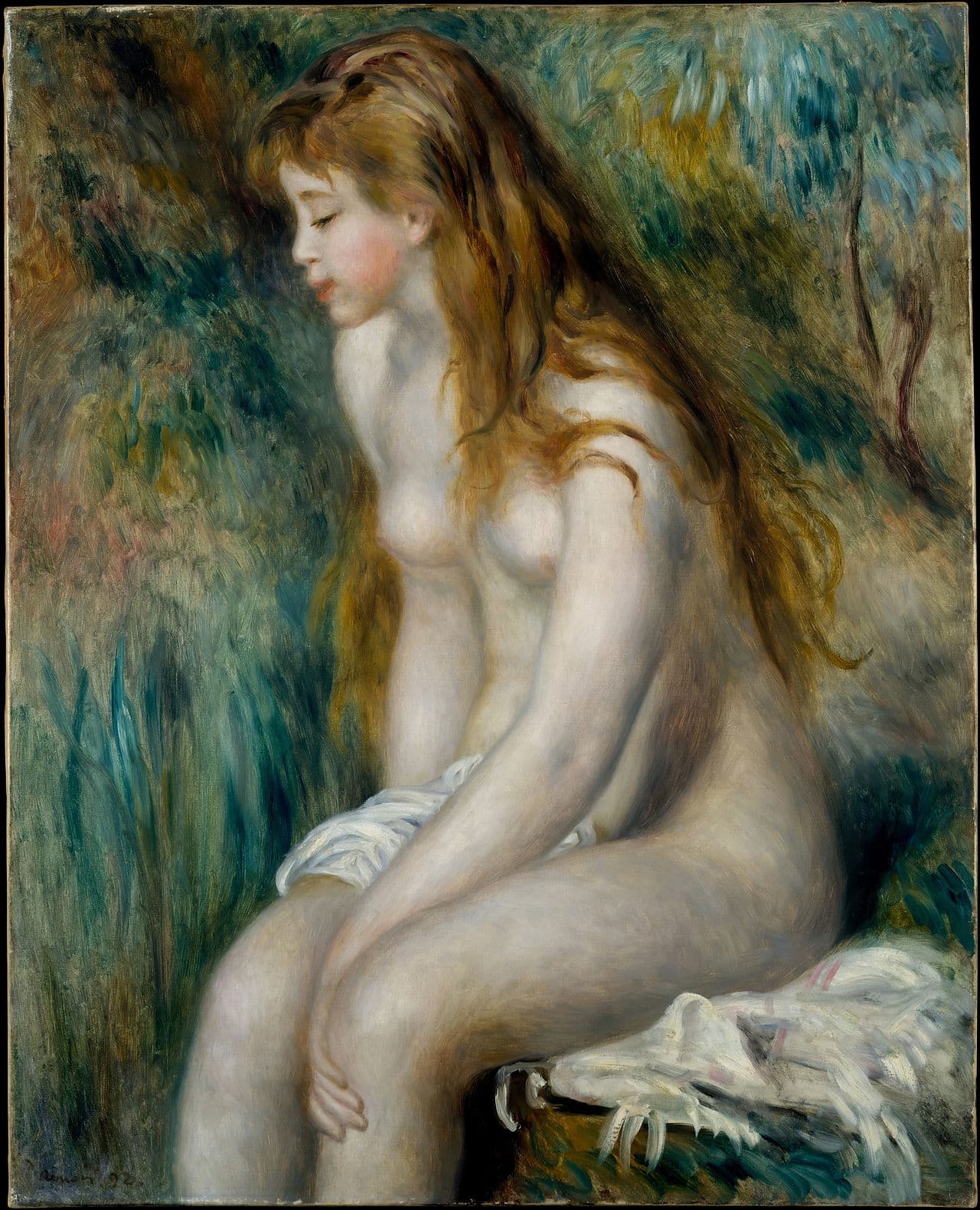 Young Girl Bathing (1892)