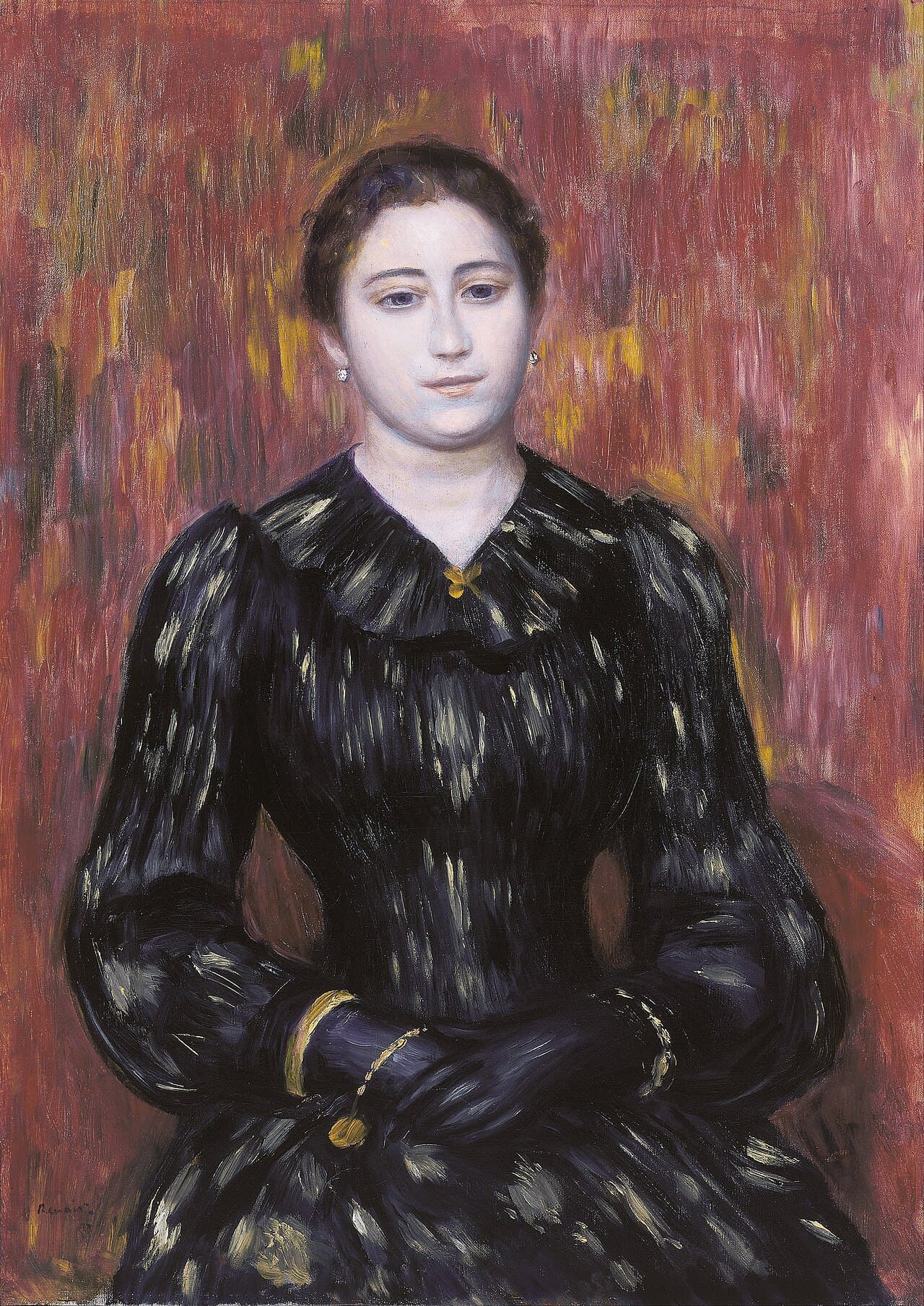 Portrait of Mme. Paulin (1887)