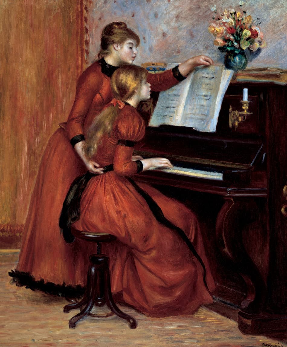 piano lesson (1889)