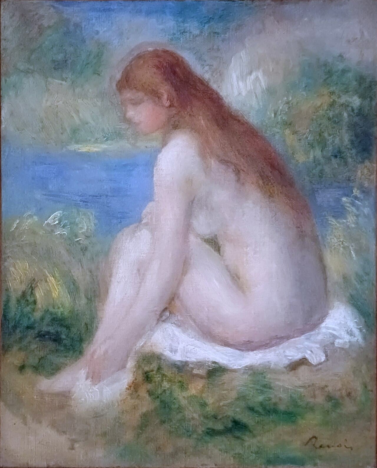 Nude Woman Sitting (1900)