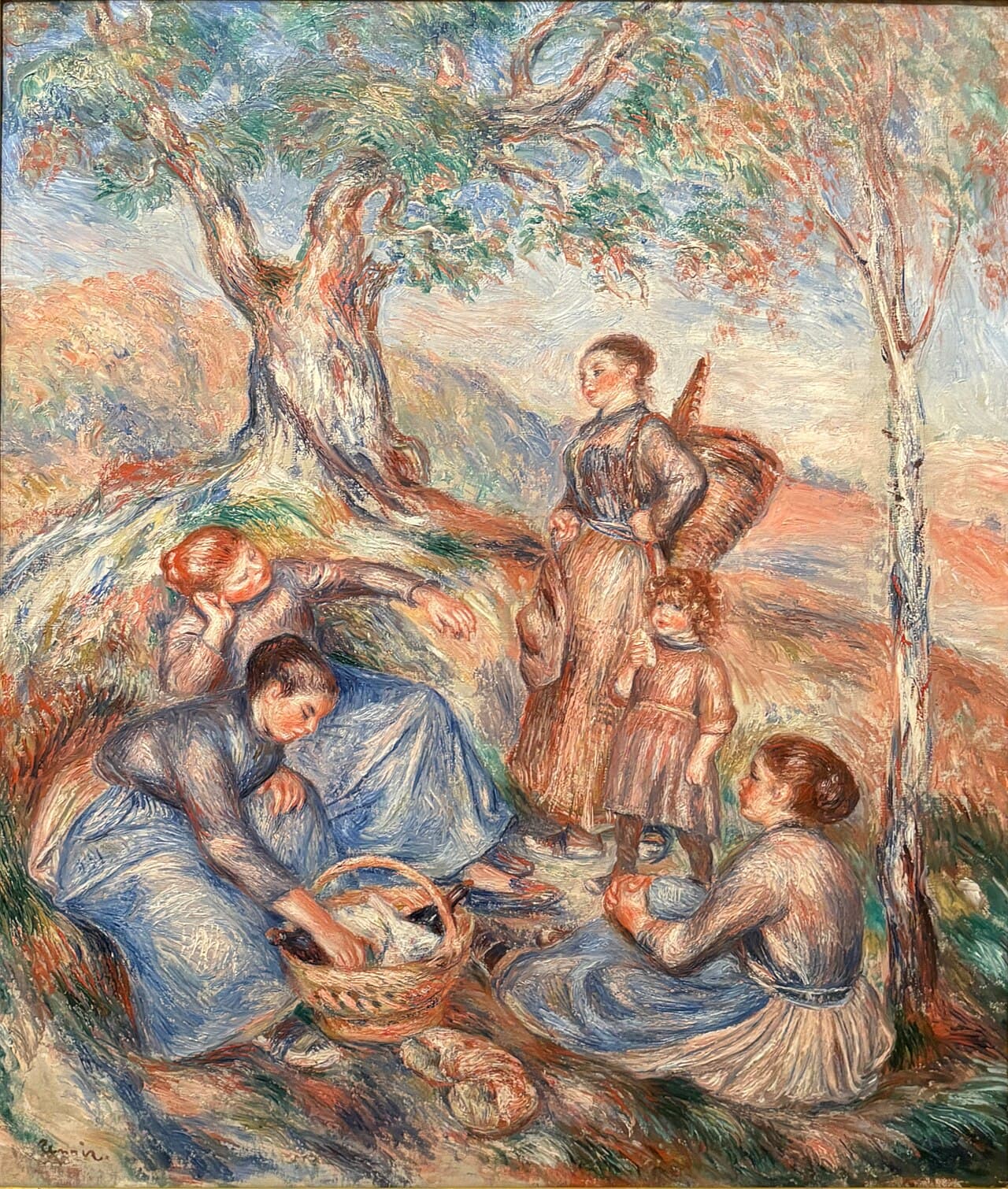Grape Pickers at Lunch (1888)