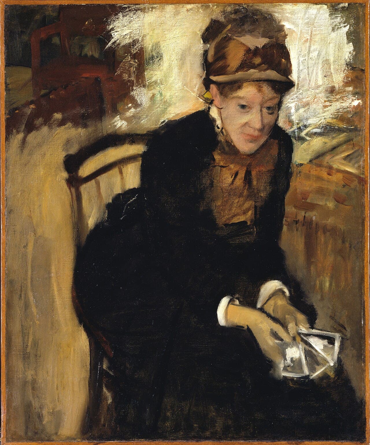 Portrait of Mary Cassatt (1884)