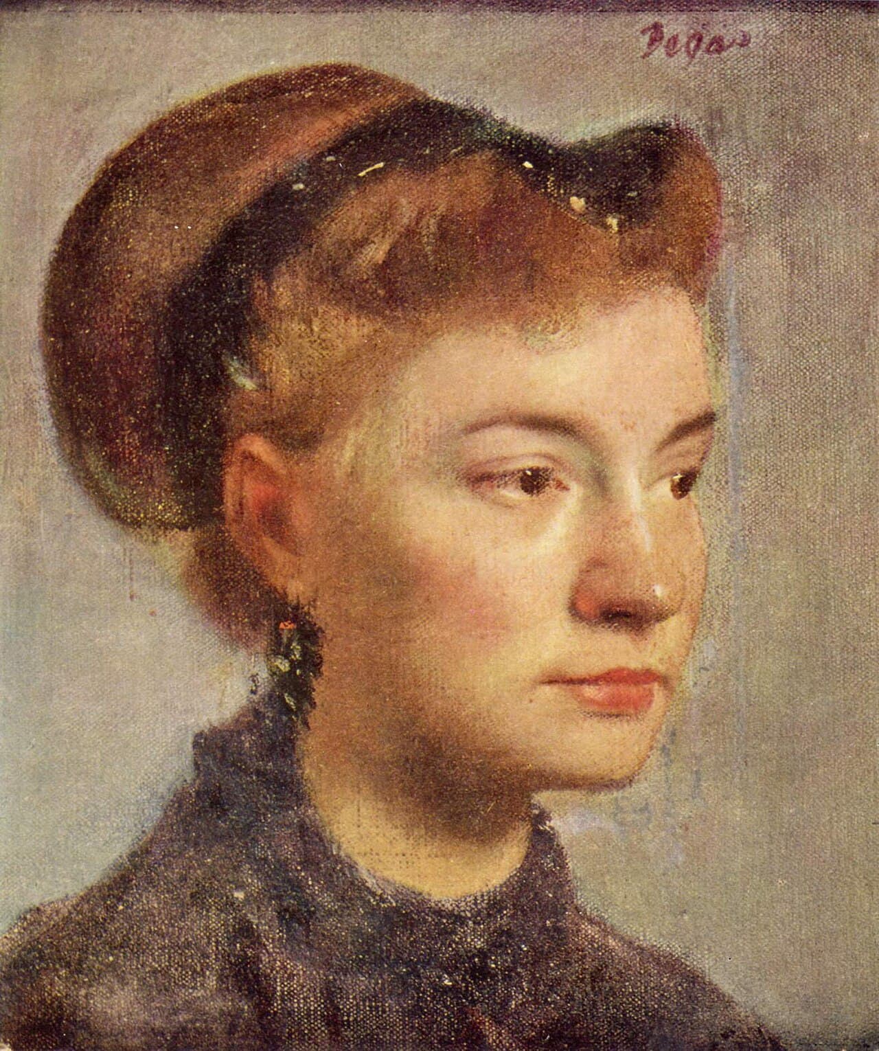 Portrait of a young woman (1867)