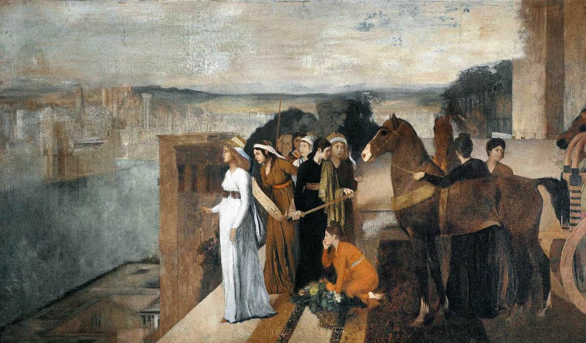 Semiramis Building Babylon (1860)