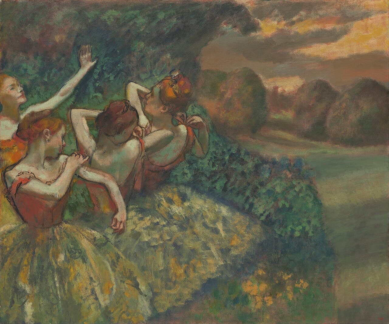 Four dancers (1899)