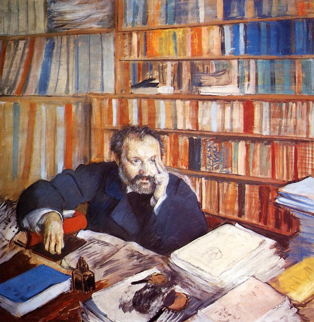 Portrait of Edmond Duranty (1879)
