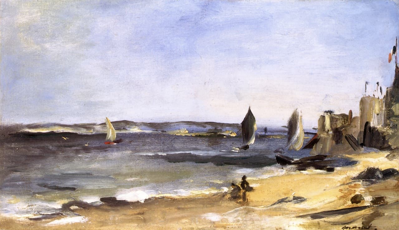 Seascape at Arcachon (1871)