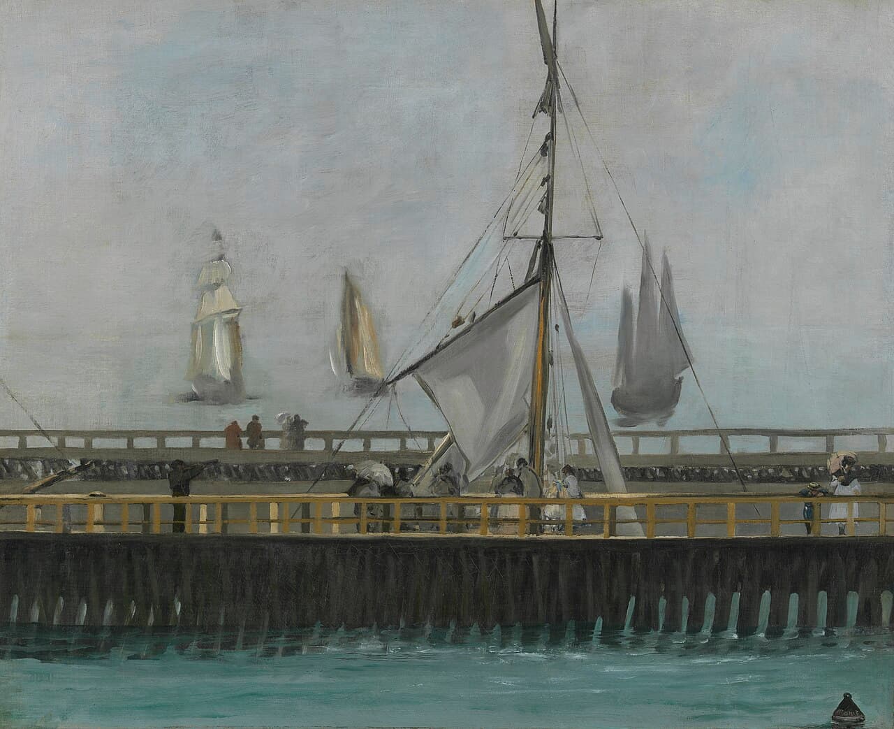 The Jetty of Boulogne-sur-Mer (1868)