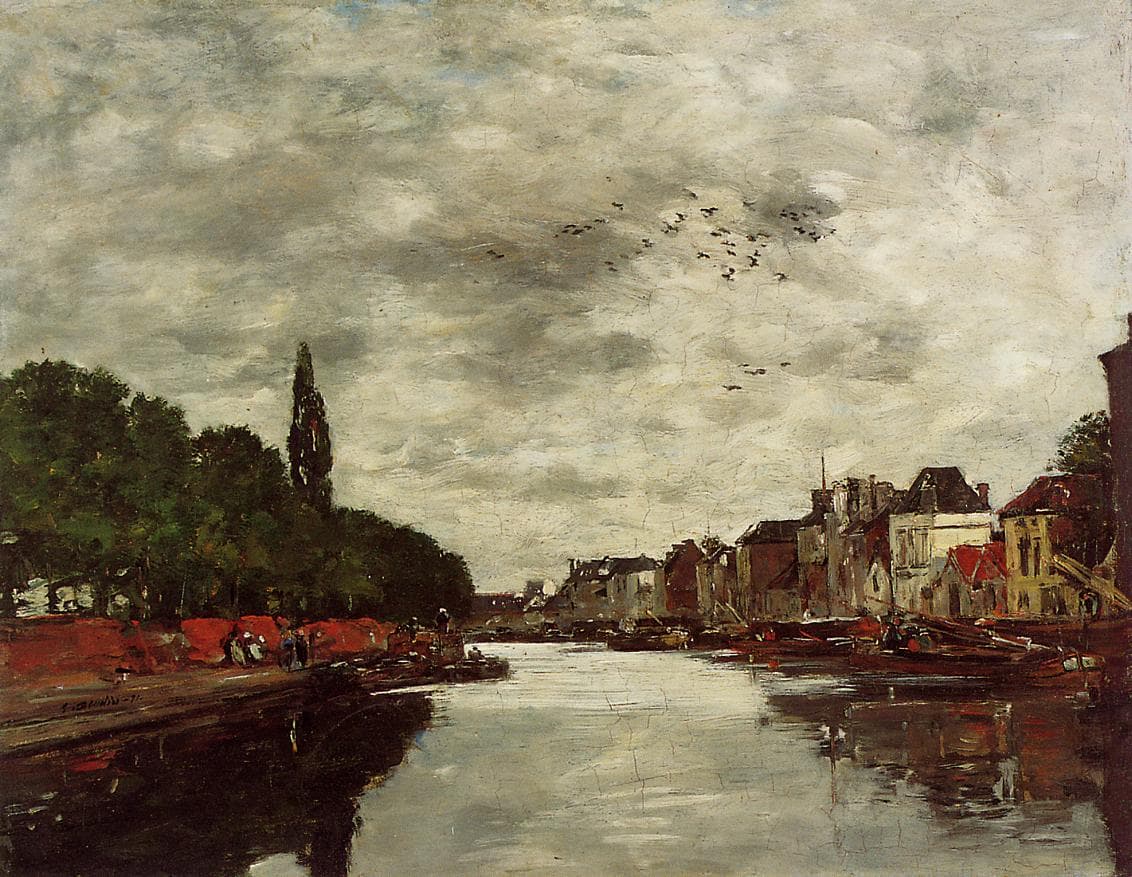 Canal near Brussels (1871)
