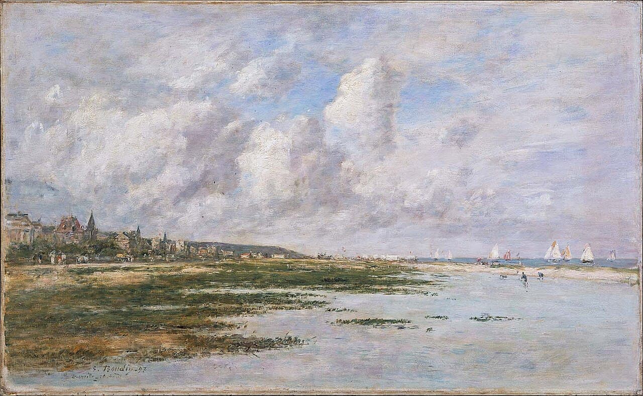 Deauville at Low Tide (1897)